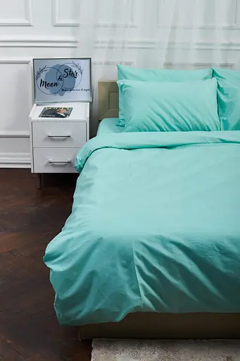 Комплект постельного белья Moon&Star King Size 220x240 наволочки 4х70х70 Mind Бязь Gold Люкс - фото 5