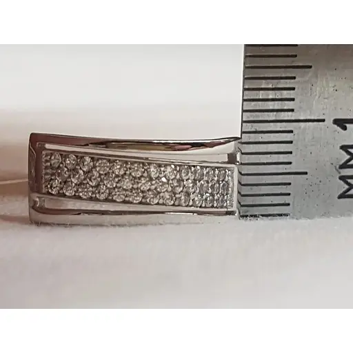 Срібні сережки Qvaliz з фіанітами. 902-00993 - фото 5