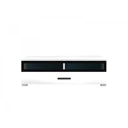 Тумба под ТВ Гербор Ушер RTV1SW Нимфея альба + Белый глянец (GRB-1395)