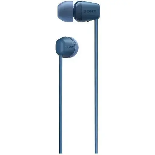 Навушники з мікрофоном Sony WI-C100 Blue (WIC100L.CE7) - фото 2