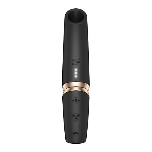 Вакуумний стимулятор клітора Satisfyer Perfect Kiss чорний - фото 3