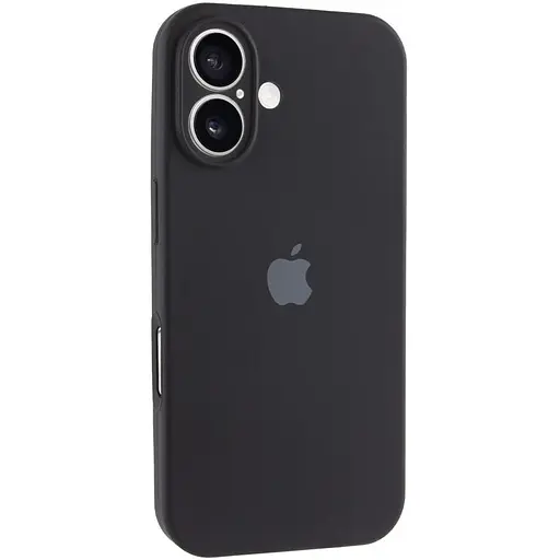 Чехол Epik Silicone Case Full Camera Protective AA для Apple iPhone 16 Plus 6.7 Черный/Black - фото 1