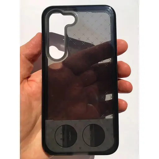 Оригинальный противоударный силиконовый чехол Tech21 Evo Check для Samsung Galaxy S23 Plus Black T21-10093 - фото 5