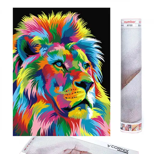 Набір алмазної мозаїки (вишивки) Cornix Art 40 x 30 см AY43 - фото 1