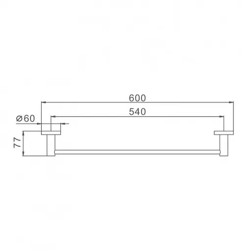 Полотенцедержатель Frap F30201 - фото 2