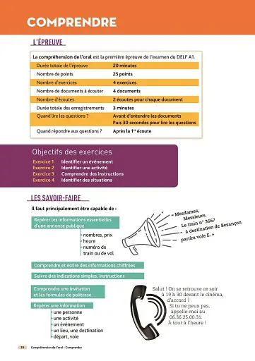 Le DELF A1 100% réussite Livre + CD - фото 2