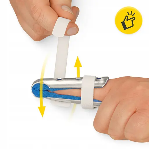 Фіксатор (бандаж) для пальця руки 4FIZJO MED 1 шт Size M (P-5905973407403) - фото 9