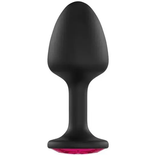 Анальна пробка Dorcel Geisha Plug Ruby L з кулькою всередині створює вібрації діаметр 4 см
