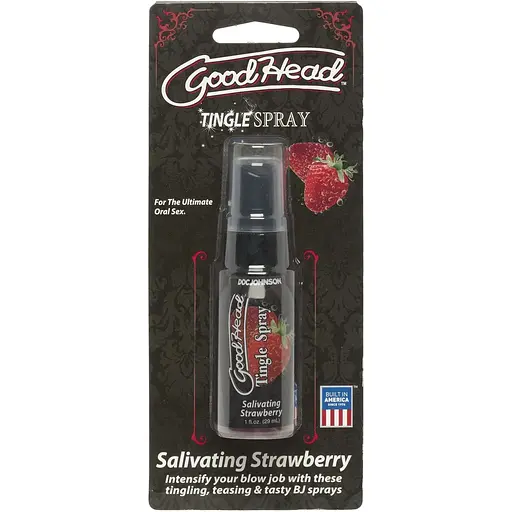 Спрей для мінету Doc Johnson GoodHead Tingle Spray - Strawberry (29 мл) - фото 2