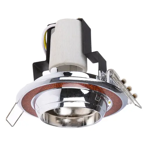 Светильник точечный Brille поворотный RO-50D ShORANGE/CHR 161270
