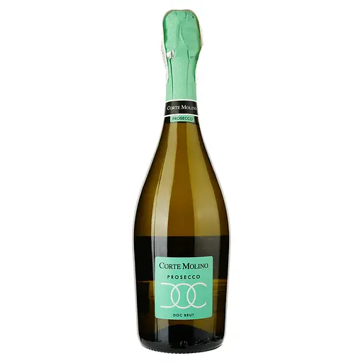 Ігристе вино Corte Molino Prosecco DOC Brut біле брют 0.75 л - фото 1