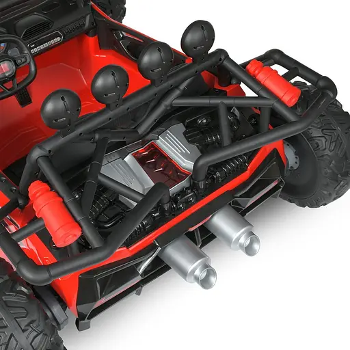 Електромобіль дитячий Bambi Багі Racer JS3168EBLR-3 24V Червоний - фото 7