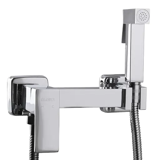 Смеситель для гигиенического душа наружного монтажа 150 мм Globus Lux Niagara GLN-5-106MIX 000022013, Хром - фото 3
