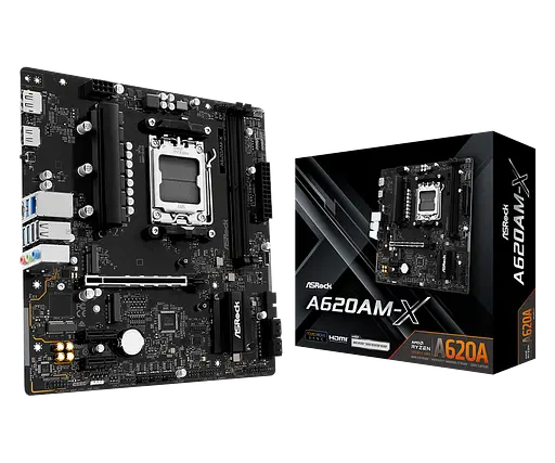Материнська плата ASRock A620AM-X Socket AM5
