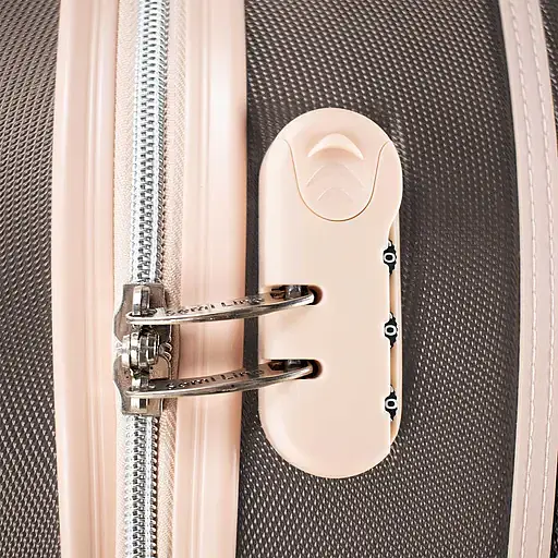 Валіза Semi Line 24" M Brown/Pink Cream (T5673-3) - фото 8