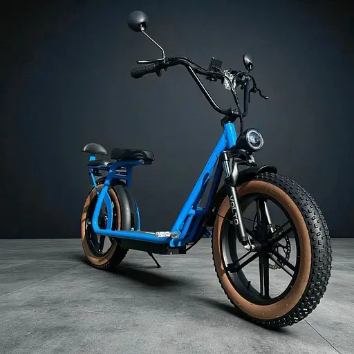 Электросамокат Volto Cruise 22 (1000W 48V 19Ah) NFC Синий + Сетевой фильтр в подарок - фото 9