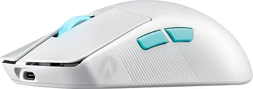 Бездротова миша ASUS ROG Harpe Ace Aim Lab Edition RGB USB-A/WL/BT White (90MP02W0-BMUA10) - фото 4