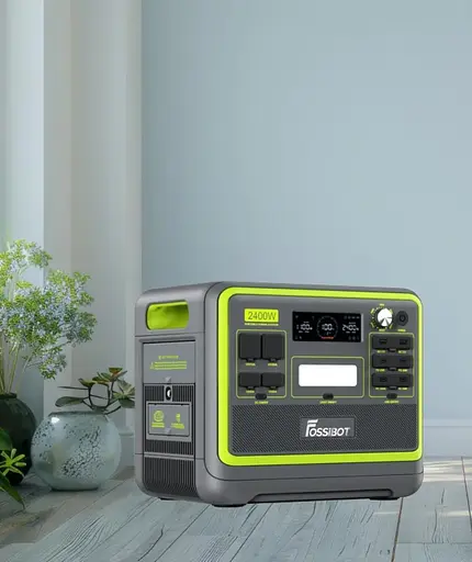 Зарядная станция Fossibot F2400 Green/ 2400 Вт / 2048 - час / - фото 3