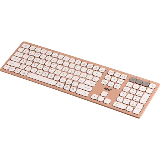Клавиатура 2E KS270 WL/BT UA Pink/White (2E-KS270WBPN_UA) [150967] - фото 6