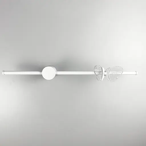 Бра у білому корпусі з метеликом справа Line F WC 18 WT R - фото 2