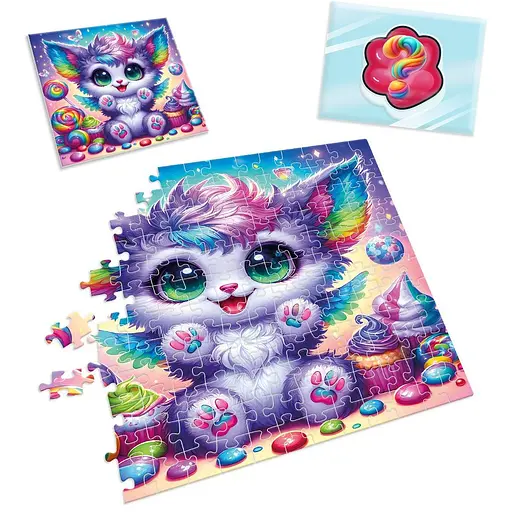 Пазли з сюрпризом Vladi Toys Кольорове кошеня (VT8030-12) - фото 3