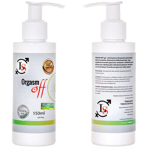 Гель-пролонгатор LoveStim Orgasm Off, 150 мл - фото 2