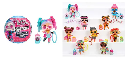 Игровой набор с куклой L.O.L. SURPRISE! серии All Star Sports Moves – ГИМНАСТИКА (в ассортименте, в дисплее) - фото 2