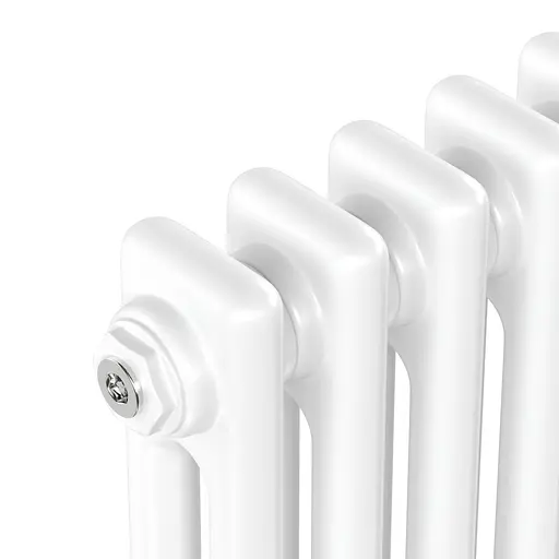 Вертикальний радіатор Navin Calidum 2-8 380x1800, anticor, білий 10-012033-4880, Білий - фото 4