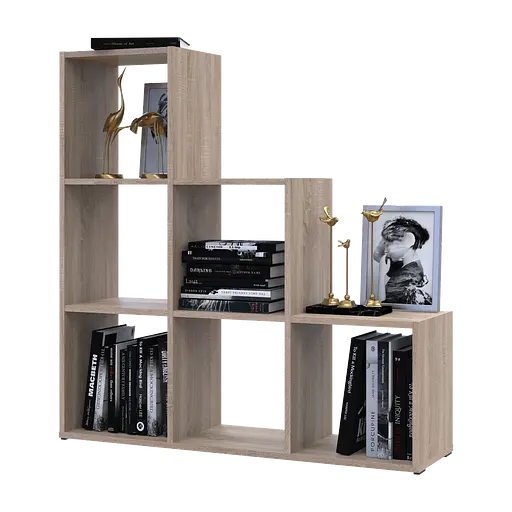 Стеллаж Doros Степь 3х3 Дуб сонома открытый 102.6х28.8х106.1 (41516160)