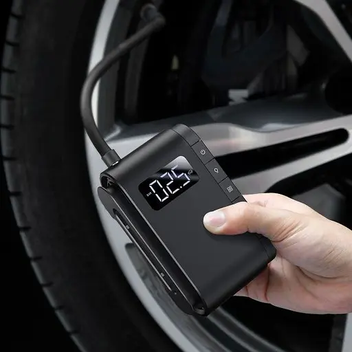 Автомобільний насос Baseus Dynamic Eye Inflator Pump Black (CRCQB03-01) - фото 3