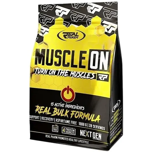 Гейнер Real Pharm Muscle ON, 1 кг - Печиво-крем