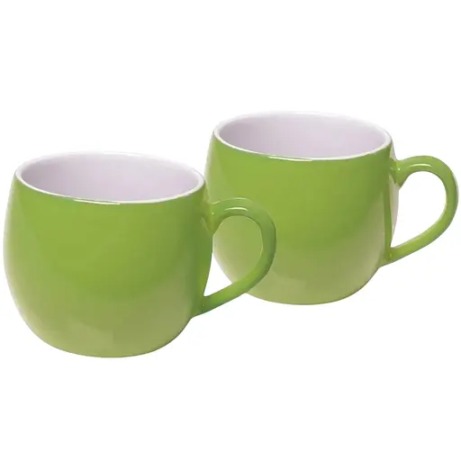 Чашка Fissman 2 шт. 320 мл зелена (9520)