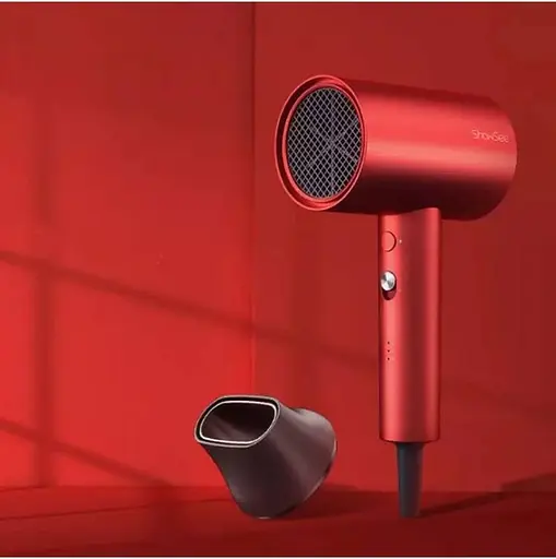 Фен Xiaomi ShowSee Electric Hair Dryer A5-R красный - фото 4