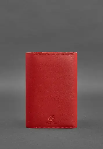 Шкіряний червоний блокнот (Софт-бук) 5.1 для жінок - фото 6