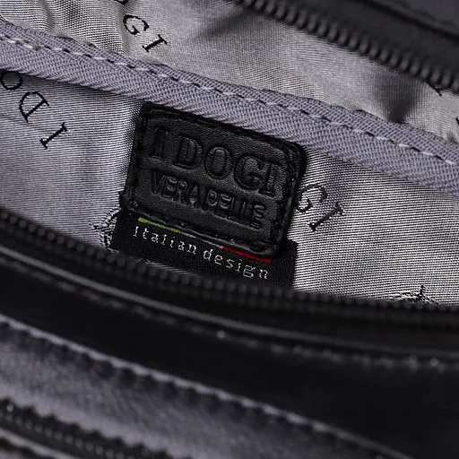 Цікава чоловіча сумка на пояс із гладкої натуральної шкіри TONY PEROTTI 42х12х6 см sum0028955 - фото 7