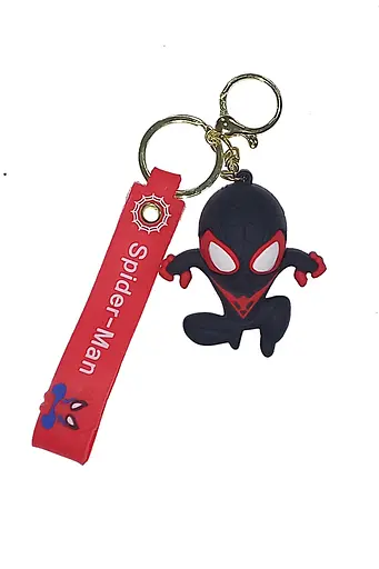 Брелок С 68171 Spider-Man (6900067681713) Черный - фото 1
