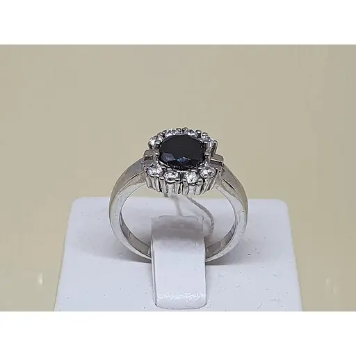 Серебряное кольцо DC Crystal с фианитами. ФИ001 - фото 4