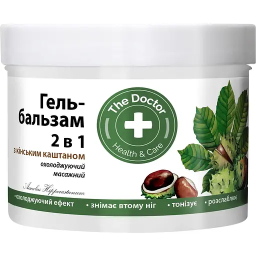 Гель-бальзам для ніг Домашний Доктор з кінський каштан 500 мл - фото 1