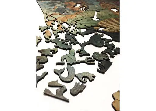 Пазл Wood Clever Puzzles дерев'яний авторський Народження Венери 294 ел. (80768) - фото 3