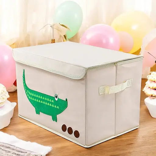 Короб складывающийся с крышкой Handy Home Крокодил 48x30x30 см (CH16) - фото 5