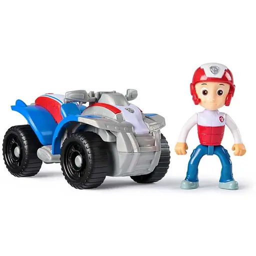 Игровой набор Paw Patrol базовый спасательный автомобиль с водителем Райдер (SM97237/6071212) - фото 4