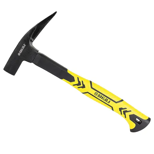 Молоток покрівельника Sigma 600г фібергласова ручка 4314011 - фото 1