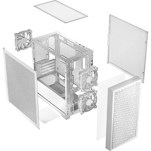 Корпус LogicConcept DART PRO MINI WHITE MESH без БП (AM-DART-PRO-0000-20) - фото 5
