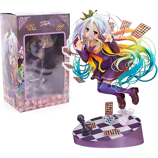 Коллекционная фигурка Нет игры, нет жизни Широ No game, no life Shiro 19 см CH NGNL S 19 - фото 1