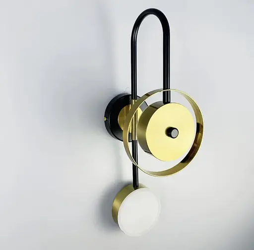 Сучасне бра Арт. BD 8886 BK+AB Line F - фото 3