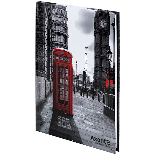 Книга записная Axent R&amp;B Telephone А5 в клеточку 96 листов (8457-5-A)