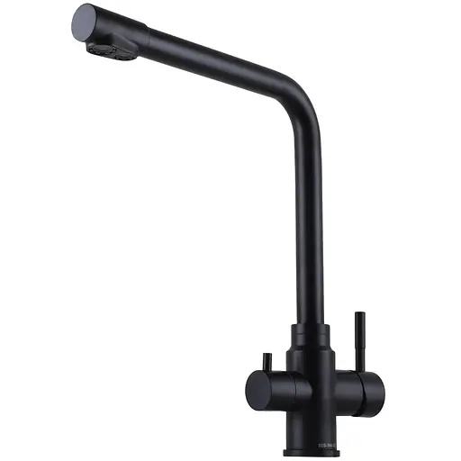 Змішувач для кухні під осмос Globus Lux Alpen SUS-0888-BB Чорний матовий - фото 1