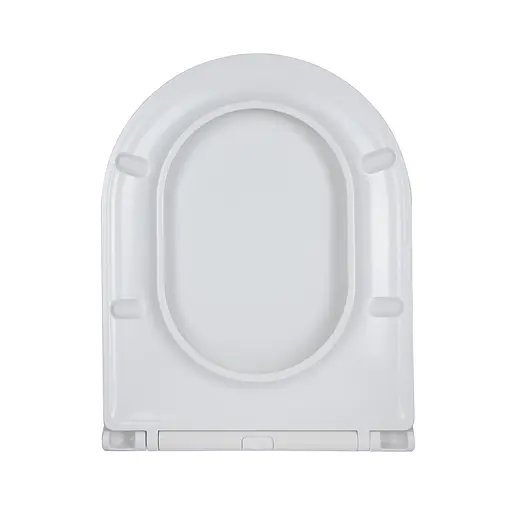 Сиденье для унитаза Qtap (Robin, Scorpio) с микролифтом Slim QT99HY2049W, Белый - фото 4