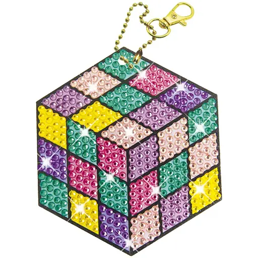 Набір для створення брелка зі стразами Craze Diamondz в асортименті (48351) - фото 12