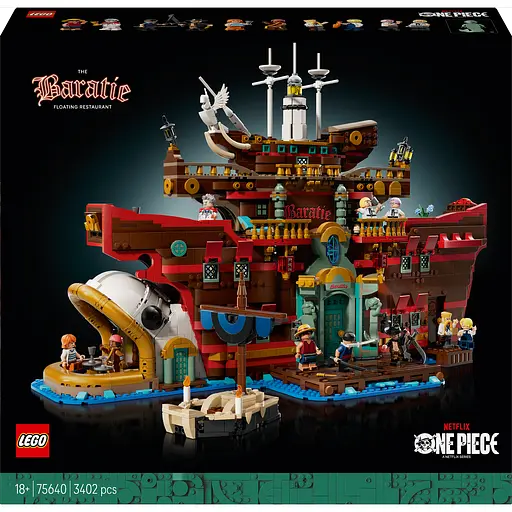 Конструктор LEGO One Piece Плавучий ресторан Бараті 3402 деталі (75640) - фото 2